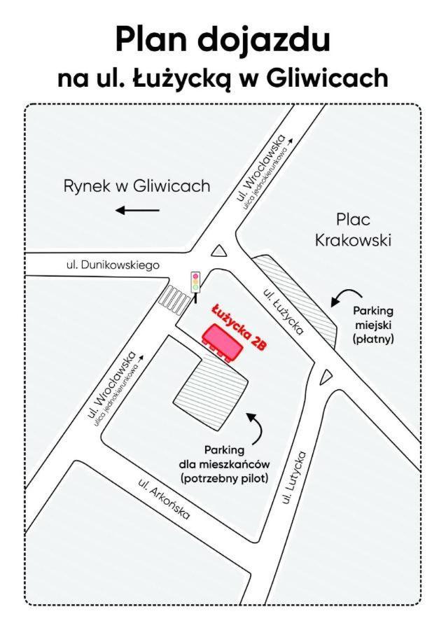 Kairos Apartments - Diamond - Darmowy Parking, Scisle Centrum กลีวิตเซ ภายนอก รูปภาพ